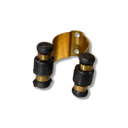 Messing Clip mit Rollen für Billard Queue-Wandhalter.