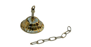 LAMPE LAITON AVEC 4 ABAT-JOUR LAITON