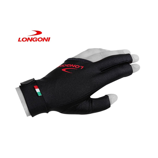 LONGONI BLACK FIRE GANT DE BILLARD