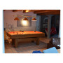 DRAP DE BILLARD SIMONIS 760 DE COULEUR ORANGE