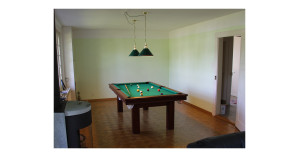 BILLARD LAMPE MESSING/GRÜN