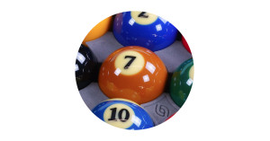 Aramith Super Pro TV Kugelsatz für Poolbillard.