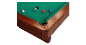 Pool-Billardtisch ZAFFIRO Esche braun 8'.