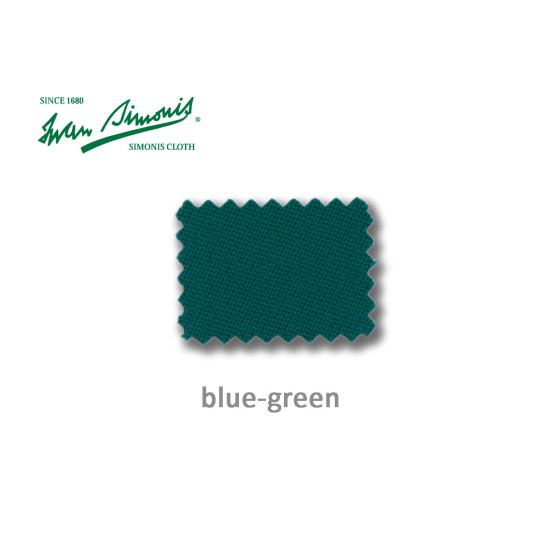 BILLARDTUCH FÜR CARAMBOLE SIMONIS 300 R - FARBE BLAU-GRÜN