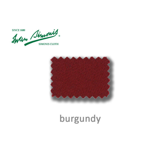 DRAP DE BILLARD POUR CARAMBOLE 300 R - COULEUR BOURGOGNE (BORDEAUX)