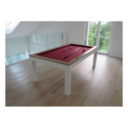 DRAP DE BILLARD POUR CARAMBOLE 300 R - COULEUR BOURGOGNE (BORDEAUX)