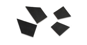 Eckgummi - Facings - für Billardbanden