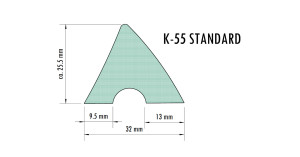 BANDENGUMMI FÜR POOL - K-55