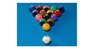ARAMITH BLACK Tournament Pool Kugeln. Made in Belgien.