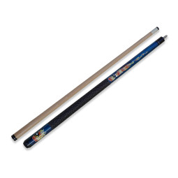 Kinder Queue blau. 123 cm lang.