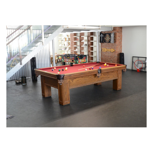 Billard d'occasion américain "STEEPLETON DORSEY" 8'+ - Made in USA