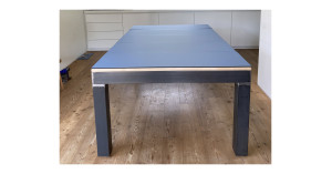 TABLE DE POOL AGATA 6 pieds (90 x 180 cm) acier - érable
