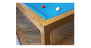 BILLARD FRANCAIS AGATA 1/4 MATCH (107 x 214 cm) CHÊNE MASSIF