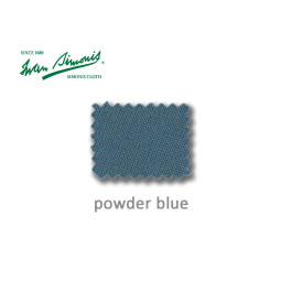 DRAP DE BILLARD SIMONIS 760 EN COULEUR POWDER BLUE