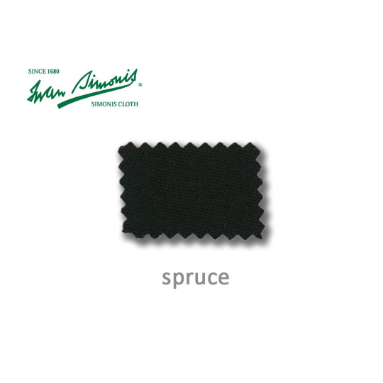 Tapis de billard couleur spruce.