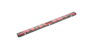 PERADON SNOOKER KOFFER HALO PLUS EINTEILIG SCHWARZ-ROT