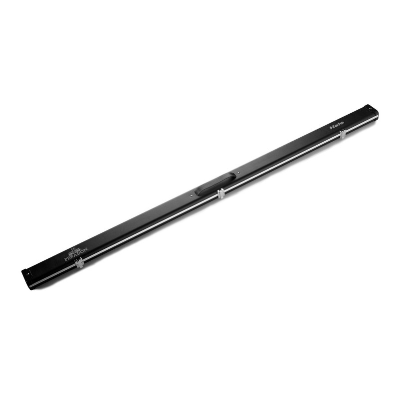 Peradon Snookerkoffere HALO PLU schwarz. Für 1-teilige Queues.