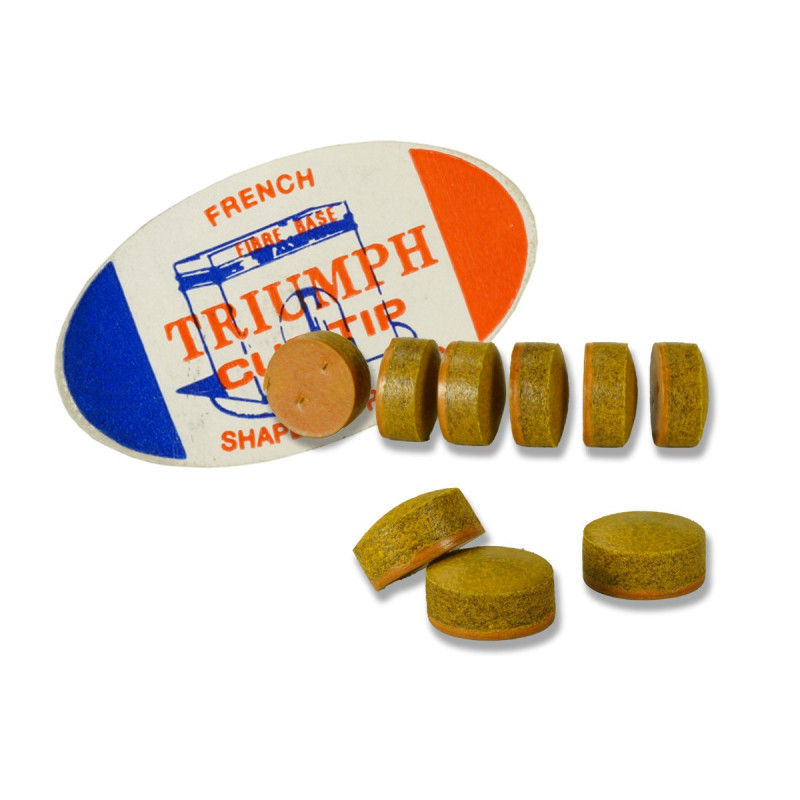 Hochwertiges Klebleder / Queueleder der Marke Triump für Pool Billard Queues.