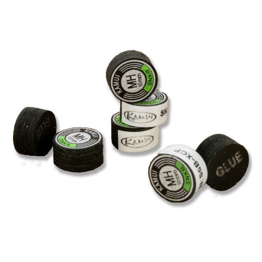 Kamui Leder für Snooker 10 mm schwarz.