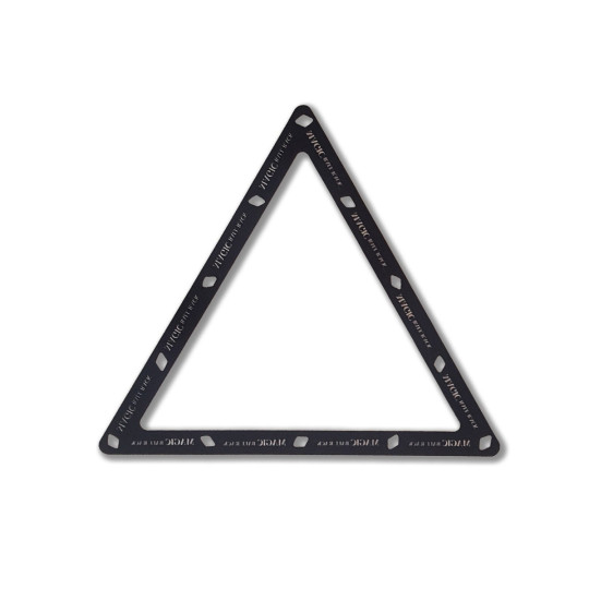 Folie zum Aufstellen von Pool Kugeln 8er Ball (Rack).,