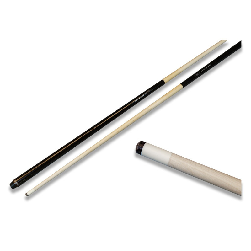Artemis Pool Queue 1-teilig RC braun, 145 cm mit 13 mm Klebleder