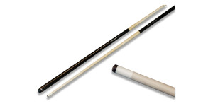 Artemis Pool Queue 1-teilig RC braun, 145 cm mit 13 mm Klebleder