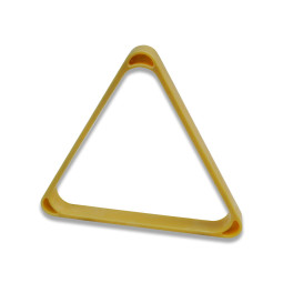 TRIANGLE POOL 57.2 mm PLASTIQUE DUR BEIGE