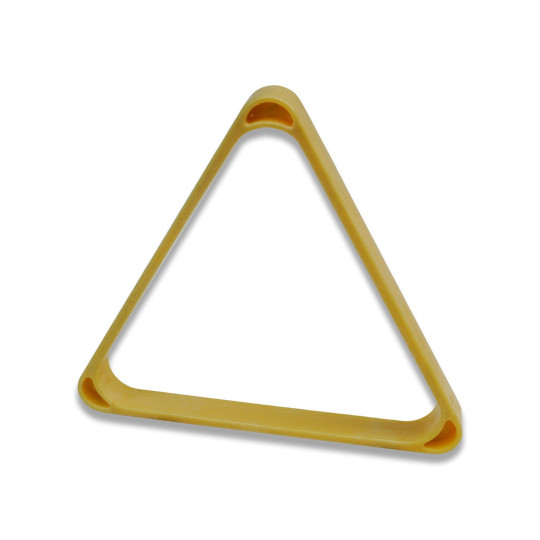 TRIANGLE POOL 57.2 mm PLASTIQUE DUR BEIGE