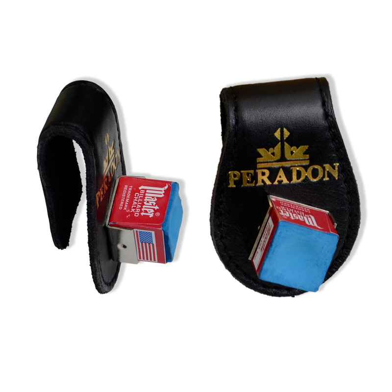 Magnet Kreidehalter von Peradon aus echtem Leder.