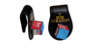 Magnet Kreidehalter von Peradon aus echtem Leder.