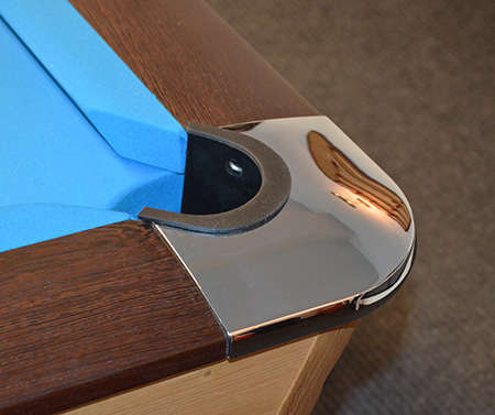 Pocket zu Pooltisch Brunswick Gold Crown III